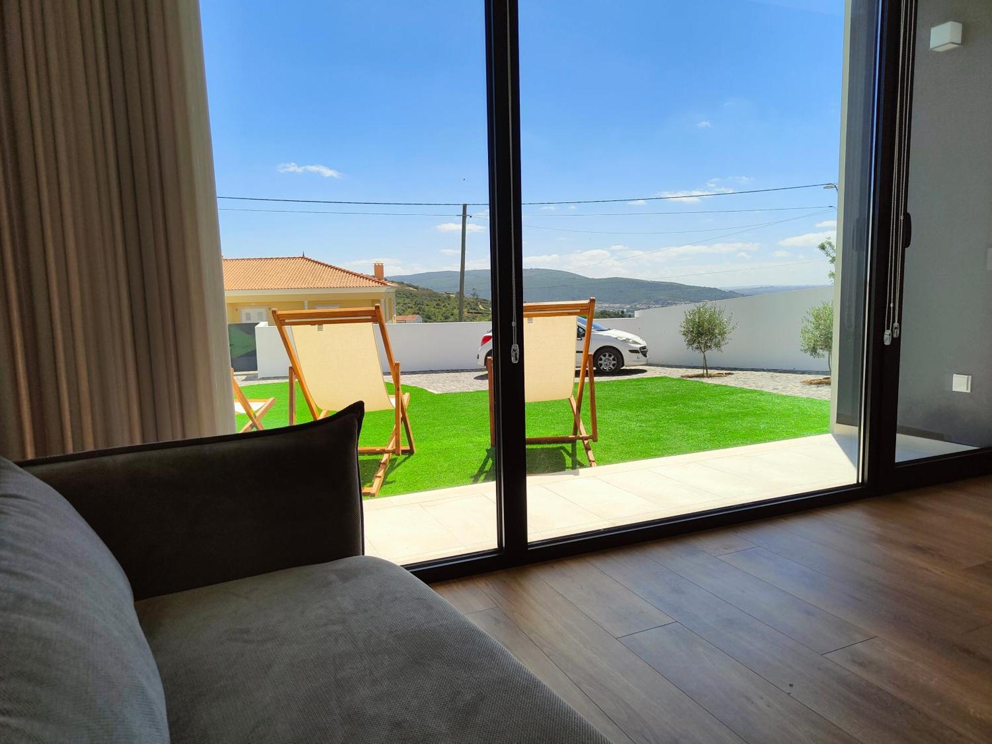 Casa De Lazer Da Cha Villa Alqueidao da Serra ภายนอก รูปภาพ